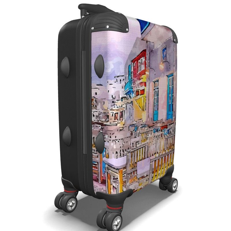 Designer hotsell suitcase sale