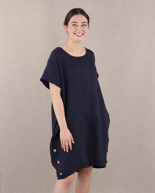 Linen dress uk outlet sale